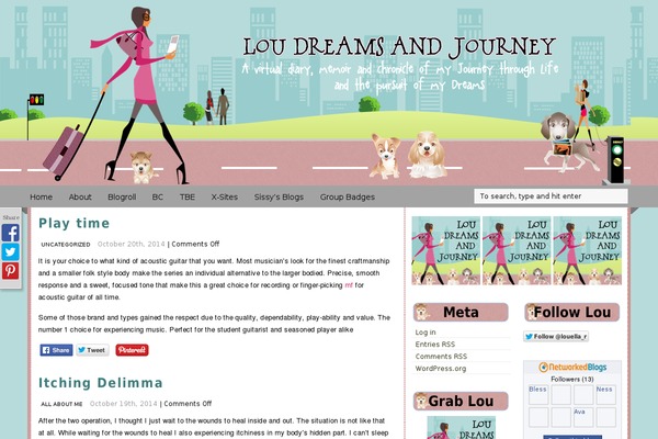 dreamsandjourney.com site used Lousdream