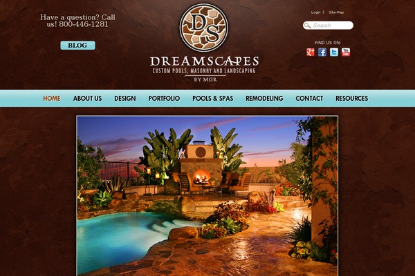 dreamscapes theme websites examples
