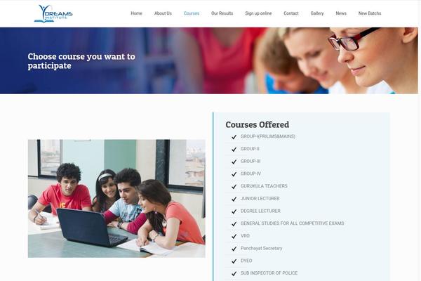 Cd theme site design template sample