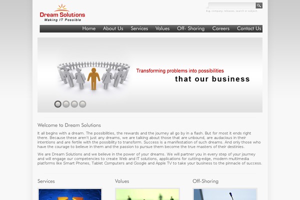 Deluxe theme site design template sample