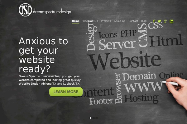Fusion theme site design template sample