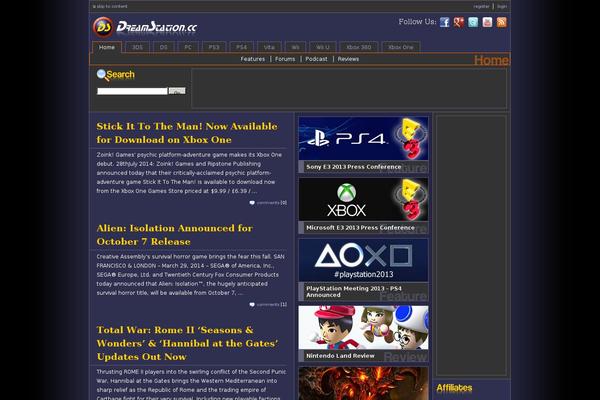 Site using podPress plugin