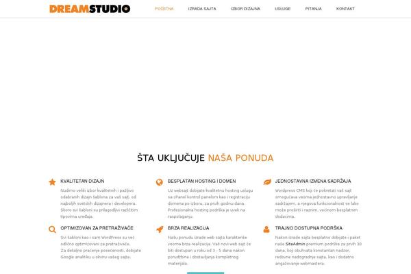 Subway theme site design template sample