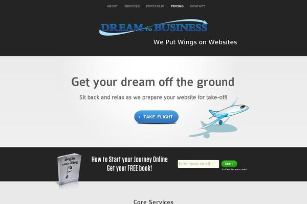 Nova theme site design template sample