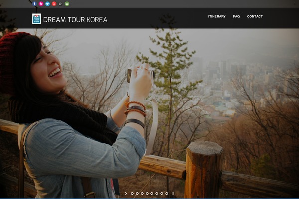 Tour Package theme site design template sample