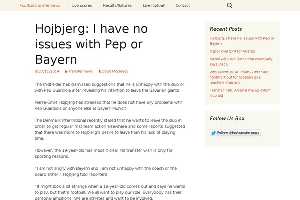 Twenty Fifteen theme site design template sample