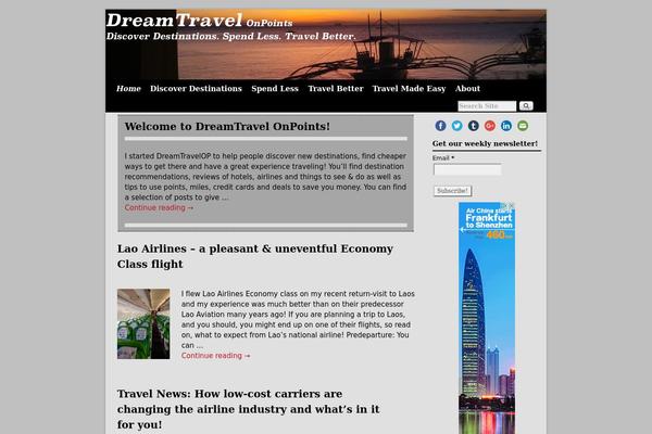 Weaver II pro theme site design template sample