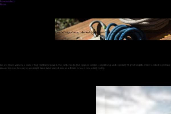 Site using Frontend_builder plugin