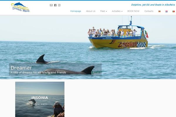 Site using Weather Underground plugin