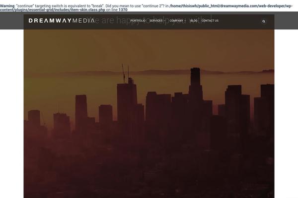 Royal theme site design template sample
