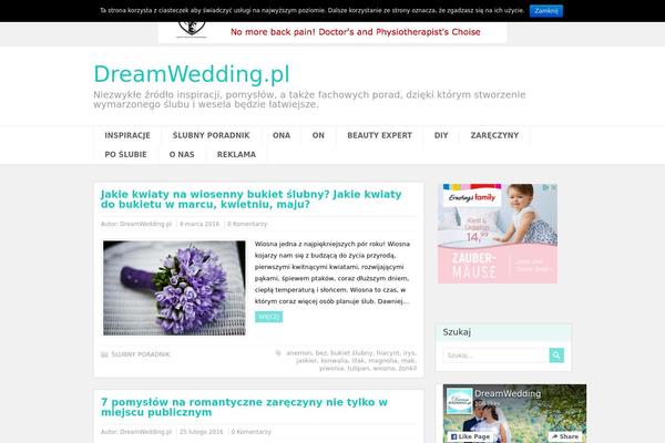 PaperCuts theme site design template sample