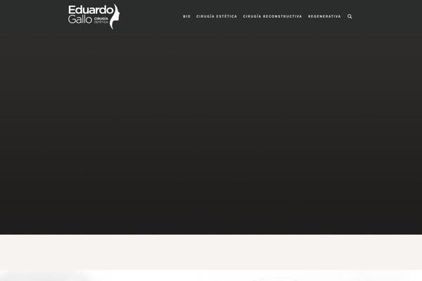 Site using Cmsmasters-mega-menu plugin