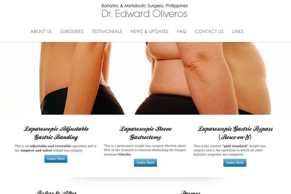 Dr theme site design template sample