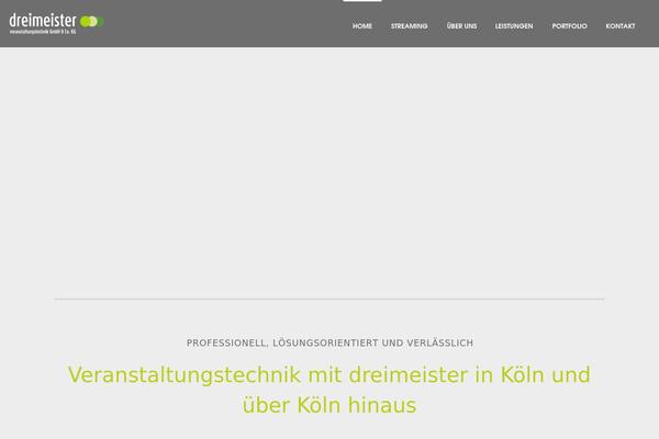 Fonts theme site design template sample