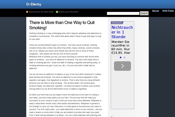 drellenby.com site used Bluetheme