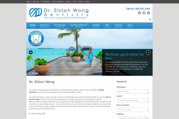 Modernize v.2.21 theme site design template sample