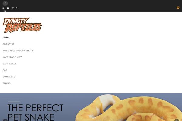 dreptiles.com site used Poptheme