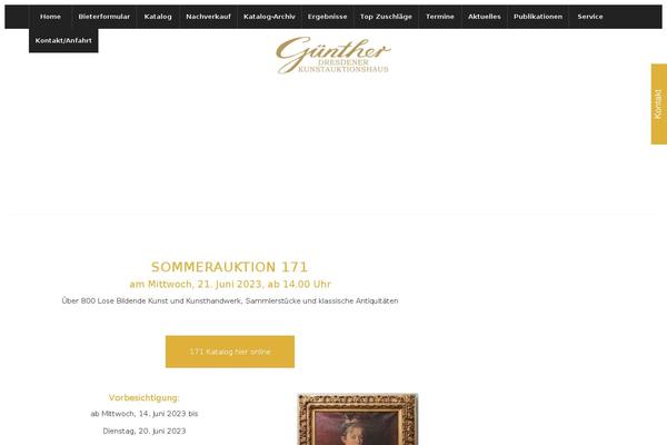 Enfold theme site design template sample
