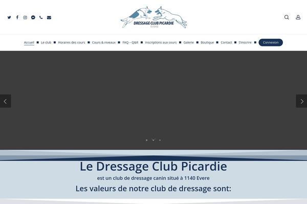 Site using Salient-core plugin