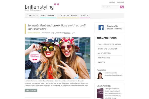 dressedfaces.de site used Brillenstyling