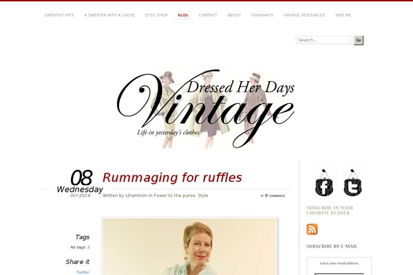 Chateau v2.0 theme site design template sample