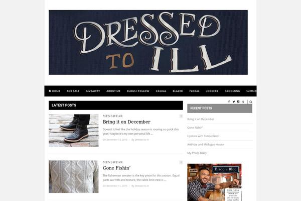 Hickory theme site design template sample