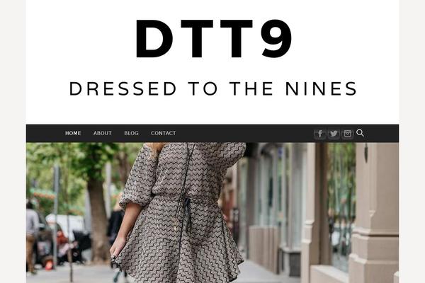 First theme site design template sample