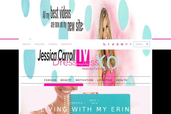 Site using Shortcodes-indep plugin