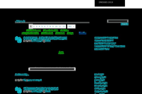 Bwater theme site design template sample