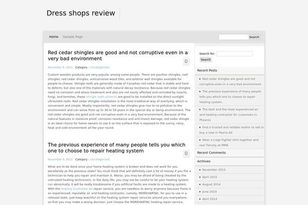 MxS theme site design template sample
