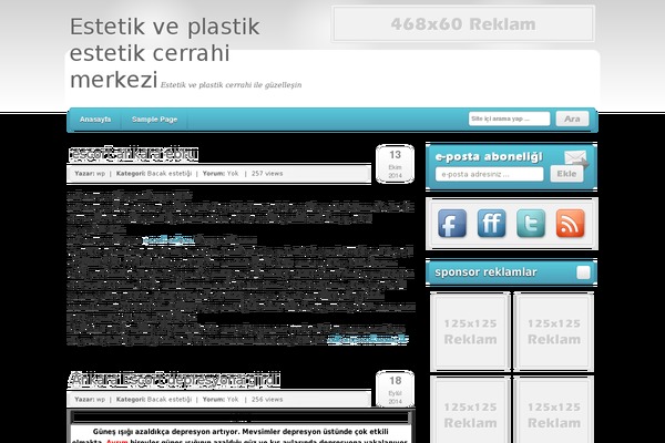 Weblebi theme site design template sample