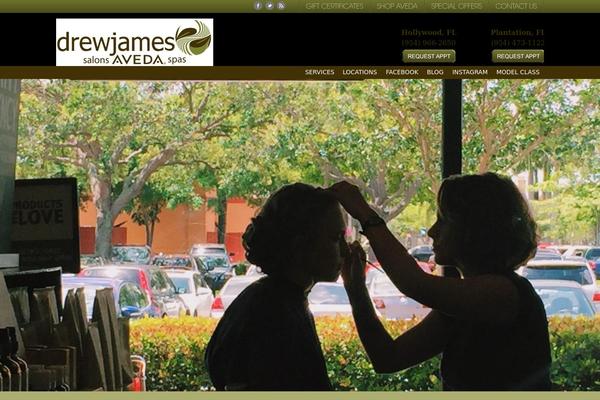 Bones theme site design template sample