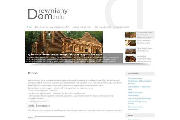 Custom Community theme site design template sample