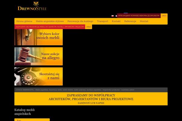 drewnostyle.pl site used Drewnostylerwd