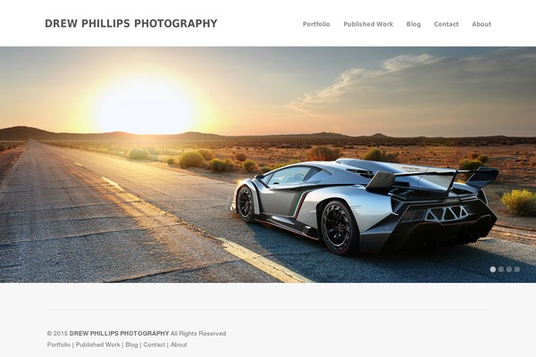 Hardy theme site design template sample