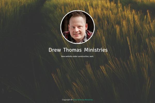 drewthomasministries.com site used Blessed