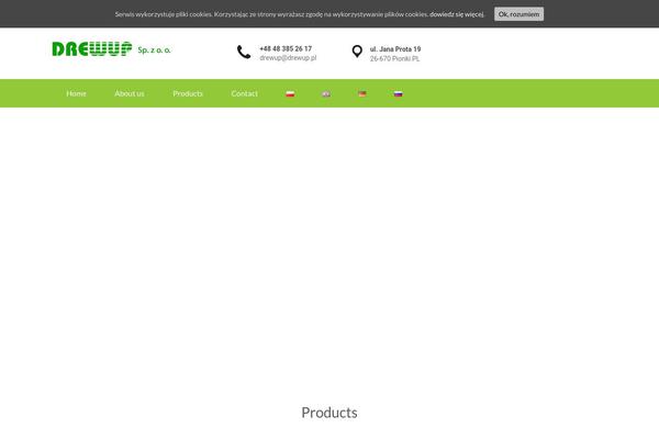 drewup.pl site used Skt-solar-energy