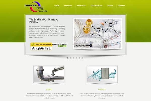 Karma theme site design template sample