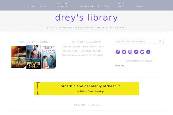 Eliza theme site design template sample