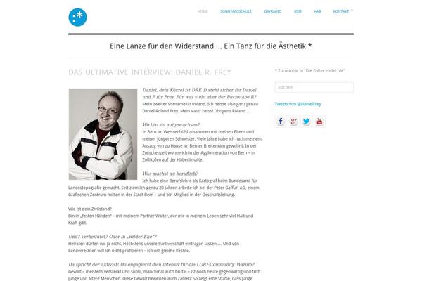 Marianne theme site design template sample