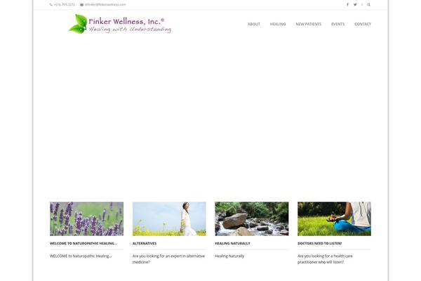 Lotus Flower theme site design template sample