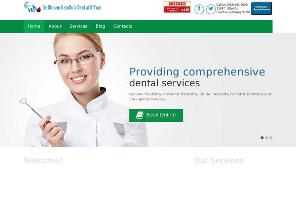 drgandhidds.com site used Theme51357