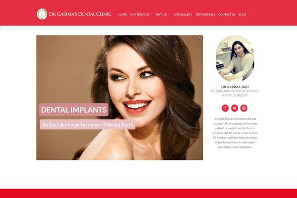 Flatsome theme site design template sample