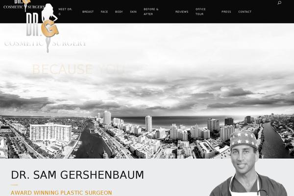 Kendall theme site design template sample