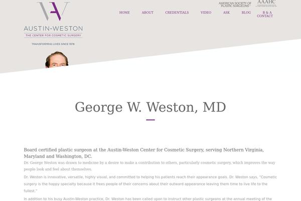 drgeorgeweston.com site used Awc