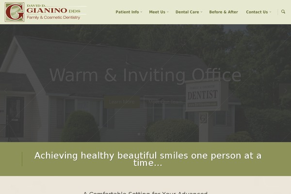 Salient theme site design template sample