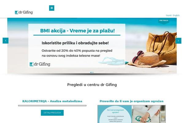 Site using WPFront Scroll Top plugin
