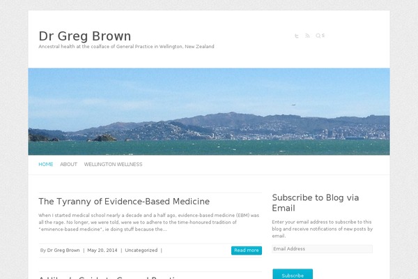 Attitude theme site design template sample
