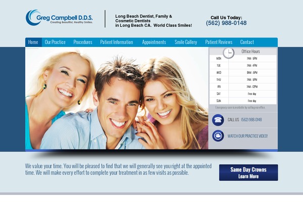 Doctor theme site design template sample