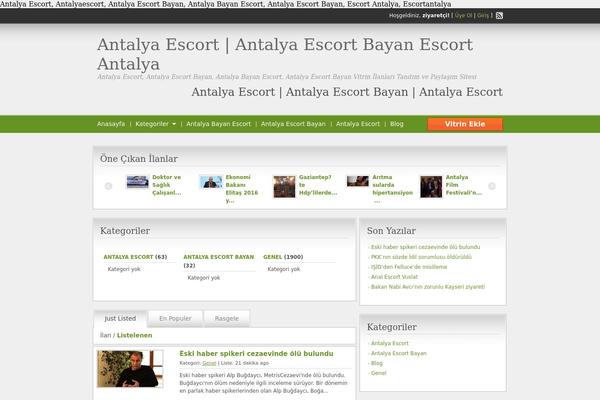 ClassiPress theme site design template sample